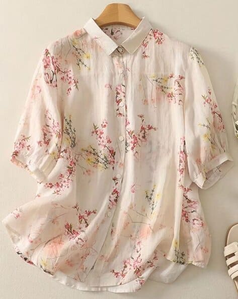 SVARAA Women Floral Top