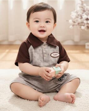 v-mart Spread Collar Short Sets-picture-34