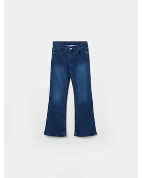 fame forever by lifestyle Girls Lightly Washed Straight Jeans-picture-10