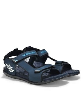 woodland Men Floater Sandals with Velcro Closure-picture-23