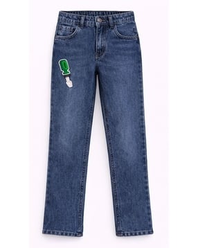 gini and jony Boys Mid-Rise Straight Jeans with Fly-Button Closure -picture-47