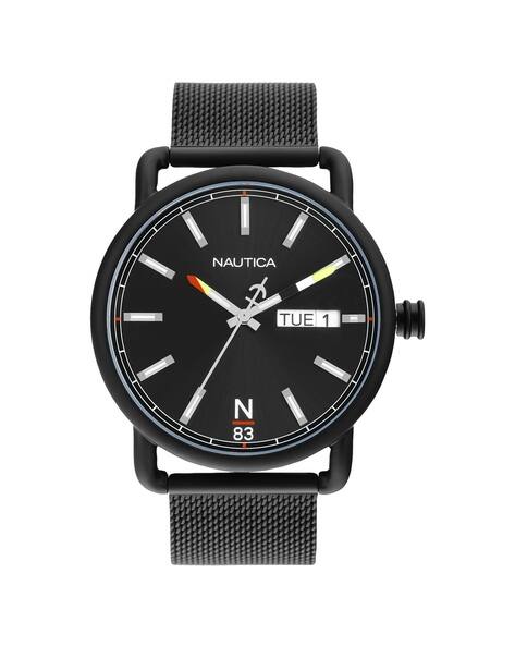 NAUTICA Men Analogue Wrist Watch with Tang Buckle Closure-NAPMYF326