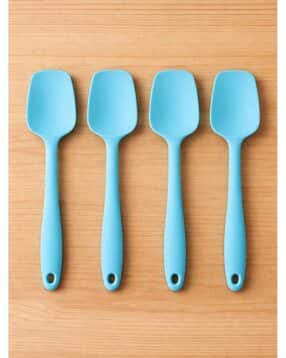 baskety Set of 4 Freezer-Safe Silicone Spatulas -picture-50