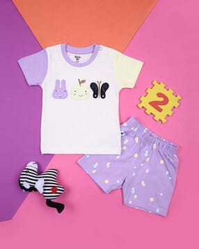 v-mart Graphic Print Short Sets-picture-27