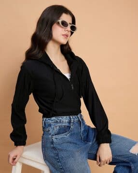 buda jeans co Women Regular Fit Hooded Jacket-picture-26
