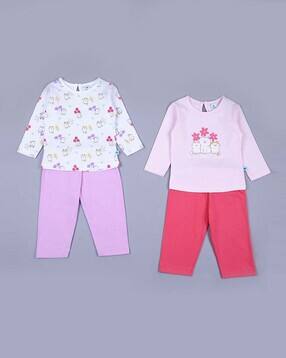 v-mart Pack of 2 Graphic Print Set-picture-44