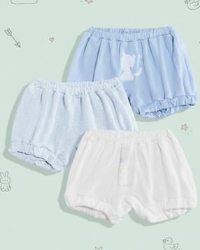 Boys Pack of 3 Printed Cotton Shorts-image-41