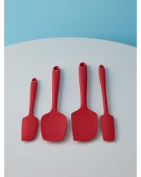 baskety Set of 4 Heat-Resistant Silicone Spatulas -picture-13