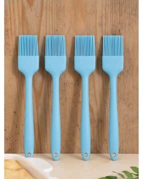 baskety Set of 4 Silicone Heat-Resistant Oil Brushes-picture-49