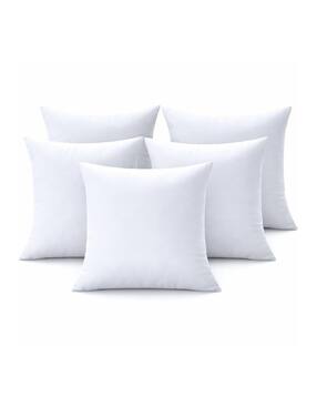 zensha decor Set of 5 Square-Shaped Filled Cushions 24" x 24"-picture-41