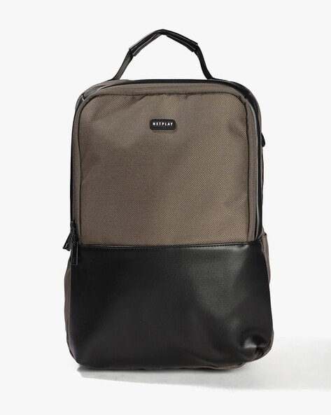 NETPLAY Men Colourblock Laptop Backpack
