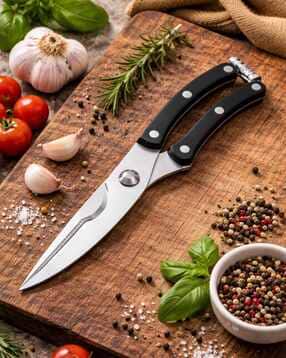 Stainless Steel Ultra Sharp Kitchen Scissor-image-15