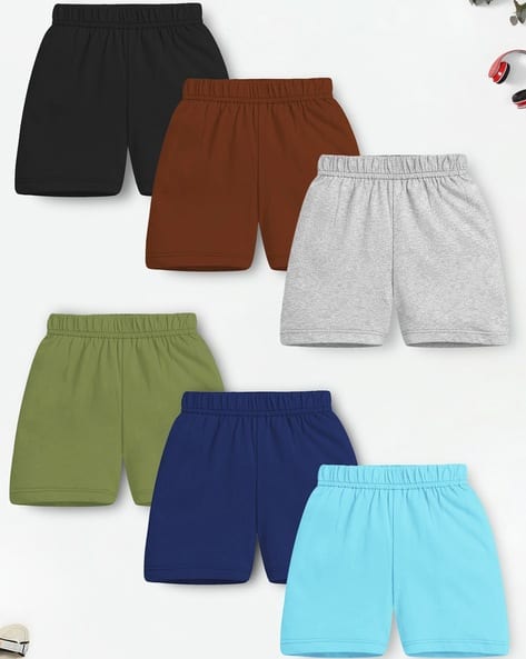 Trampoline Boys Pack of 6 Regular Fit Shorts
