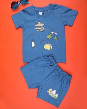 v-mart Graphic Print Short Sets-picture-49