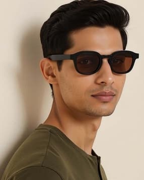john jacobs Unisex Polarized & UV-Protected Clubmaster Sunglasses - JJ S17337-picture-14