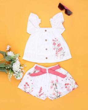 v-mart Floral Print Skirt Set-picture-22