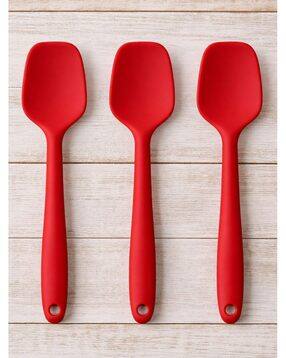 baskety Set of 3 Freezer-Safe Silicone Spatulas -picture-37