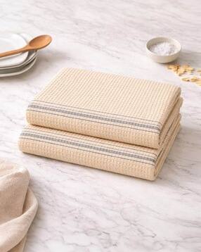 zensha decor Pure Waffle Weave Cotton Kitchen Towels-picture-53