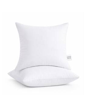 zensha decor Set of 2 Square-Shaped Filled Cushions 20" x 20"-picture-37