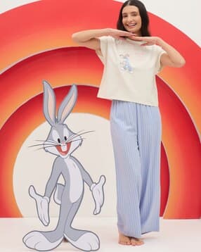 sweet dreams Women Printed T-Shirt & Pyjamas Set-picture-13