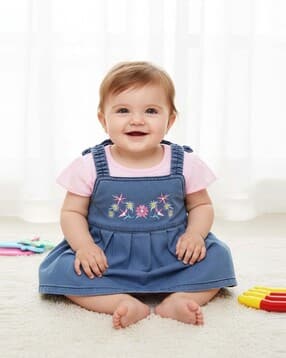 v-mart Embroidered Round-Neck Set-picture-30