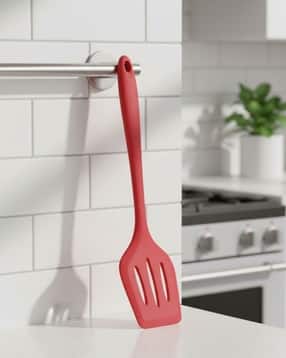 baskety Long Silicone Slotted Spatula Non-Stick Cooking Turner-picture-51
