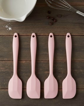 Silicone Cake Batter Cream Scraper Spatulas -image-36