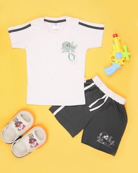 v-mart Graphic Print Short Sets-picture-29