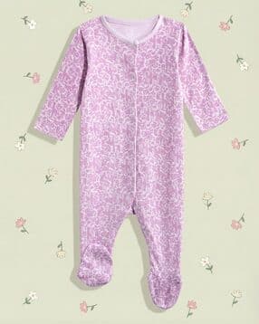 mothercare Girls Giraffe Print Sleepsuit-picture-20