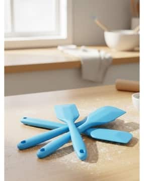 baskety Set of 4 Freezer-Safe Silicone Spatulas -picture-10