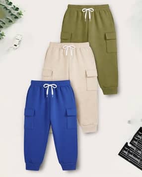 trampoline Boys Pack of 3 Mid-Rise Joggers-picture-28