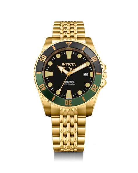 Invicta Men Automatic Gold Bracelet Style Watch - 39763