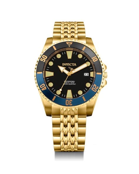 Invicta Men Automatic Gold Bracelet Style Watch - 39761