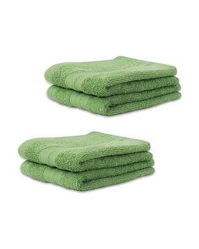 layers Pack of 4 Cotton Hand Towels -picture-32