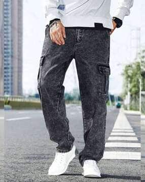 buda jeans co Men Lightly Washed Tapered Jeans -picture-20