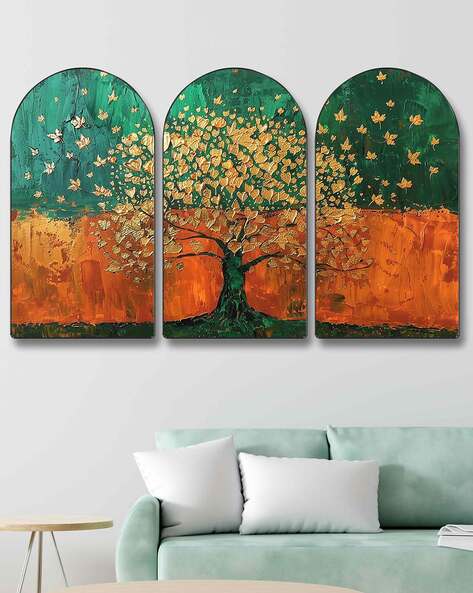 SAF Golden Tree of Life Wall Decor