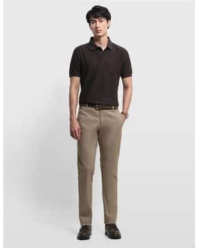 arrow sports Men Mid Rise Slim Fit Trousers-picture-20