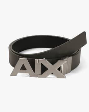 armani exchange Logo Plate Belt-picture-50