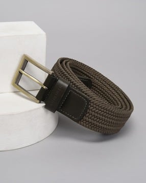 van heusen Men Patterned Leather Belt -picture-43