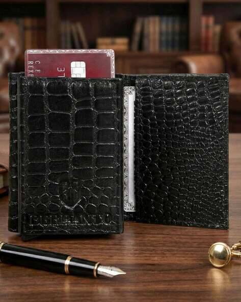 BERBANTO Men Self-Design Bi-Fold Travel Wallet