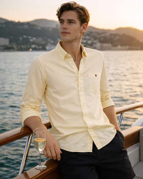 Louis Philippe Mens Extra Slim Shirts Buy LOUIS PHILIPPE Men Slim Fit Shirt  With Patch Pocket Online