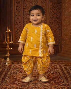 pspeaches Printed 2-Piece Round-Neck Kurta Set-picture-13