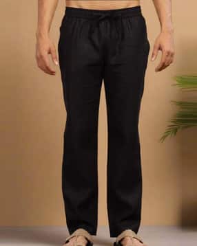 Relaxed Fit Mid-Rise Pants-image-13