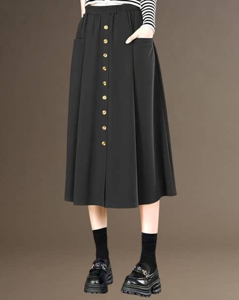 Women Embellished A-Line Skirt