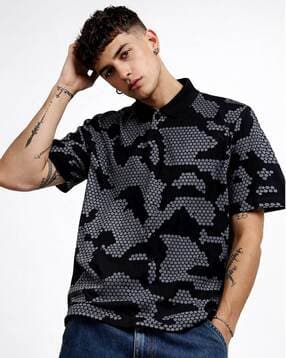 buda jeans co Men Printed Regular Fit Polo T-Shirt-picture-22