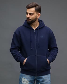 wrogn Men Cotton Relaxed Fit Sweatshirt-picture-12