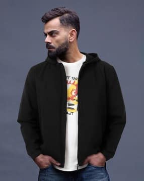 wrogn Men Slim Fit Track Jacket-picture-14