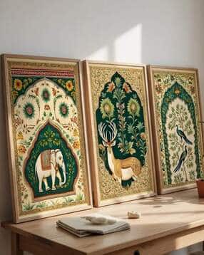 livin luxe Set of 3 Animal Wooden Frame-picture-42