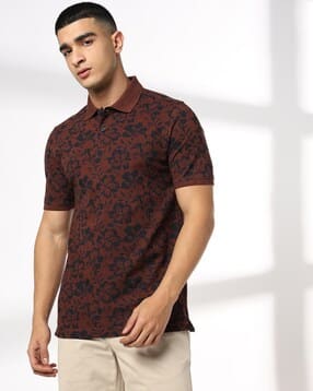 netplay Men All-Over Print Slim Fit Polo T-Shirt-picture-47