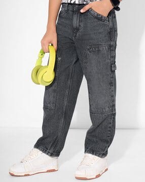 pantaloons junior Boys Mid Rise Cotton Jeans-picture-15